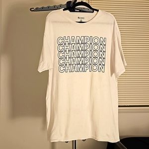 Champion White Tee - official